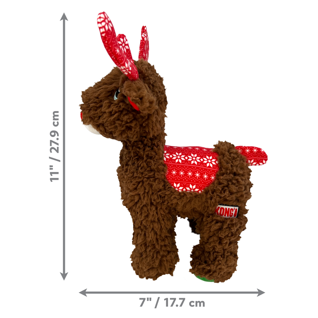 Kong Xmas Sherps Reindeer Medium Medium