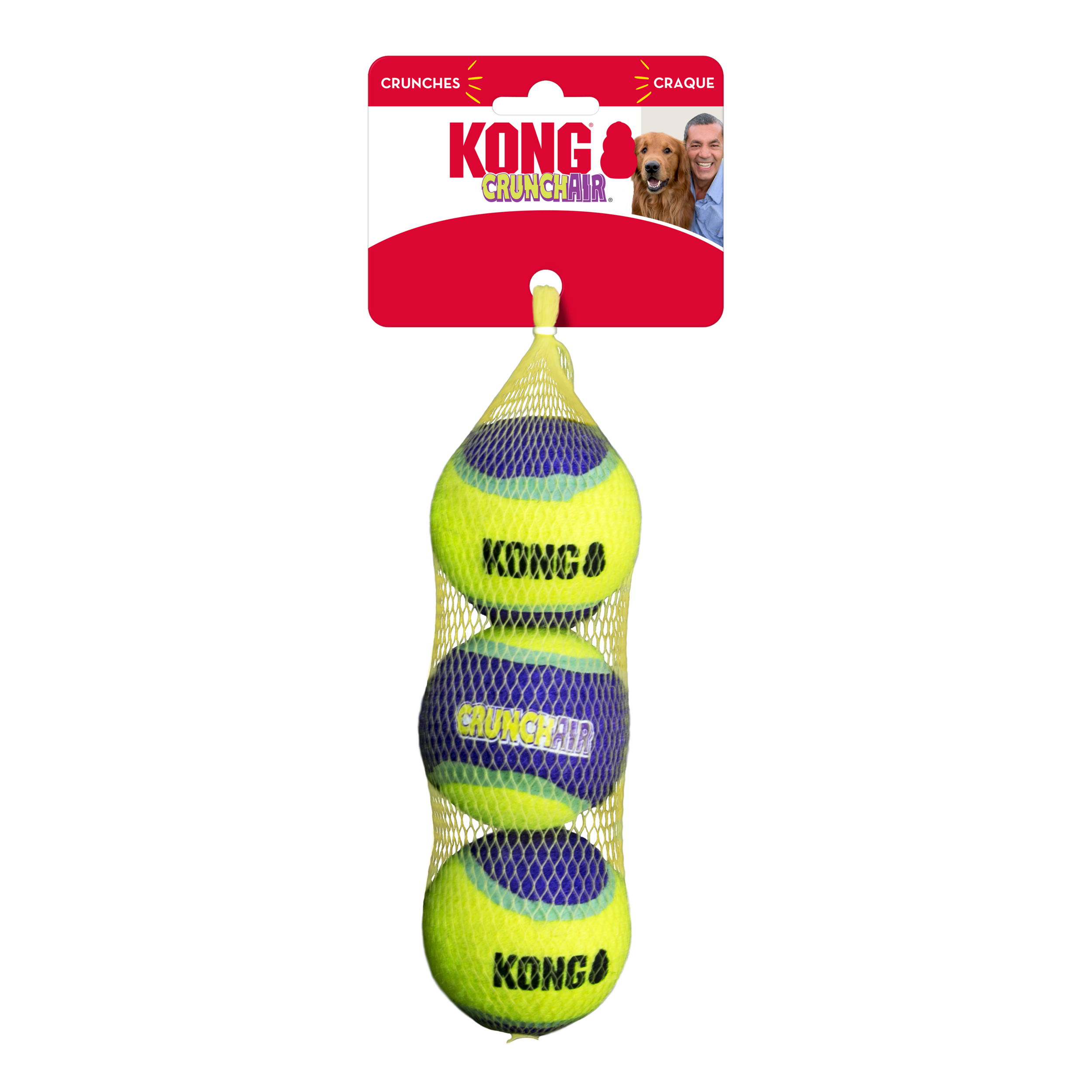 Kong CrunchAir Balls x3 Medium