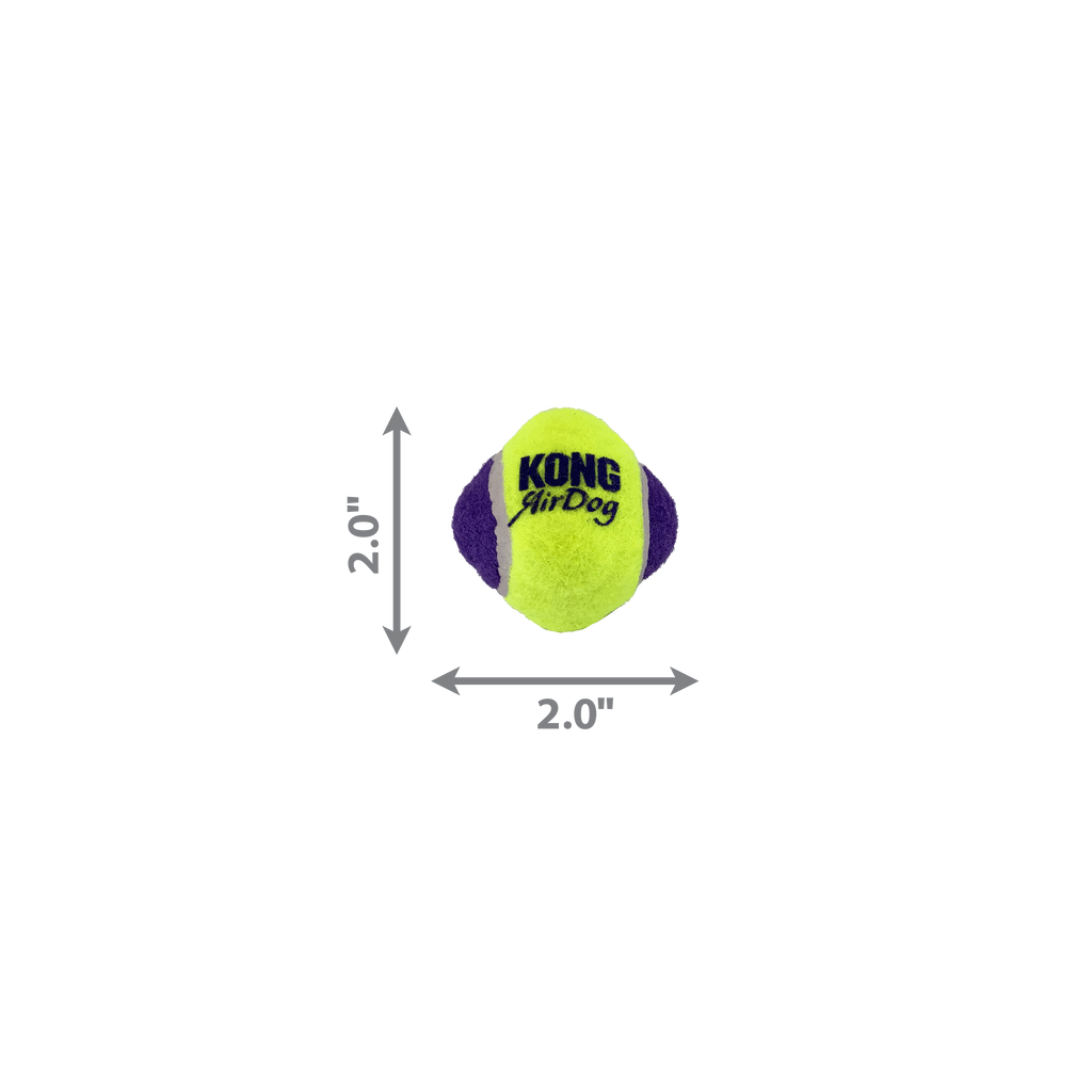 Kong Air Squeaker Tennis Ball x2 L