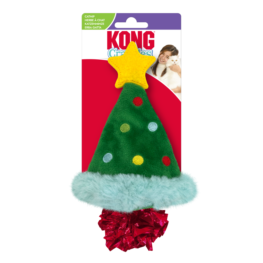 Kong Xmas Cat Crackles Christmas Tree