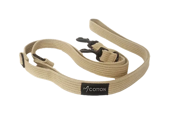 Gor Cotton Training Leash Medium Beige 2cm
