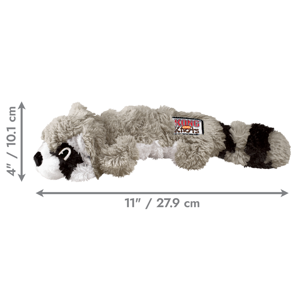 Kong Scrunch Knots Raccoon Medium