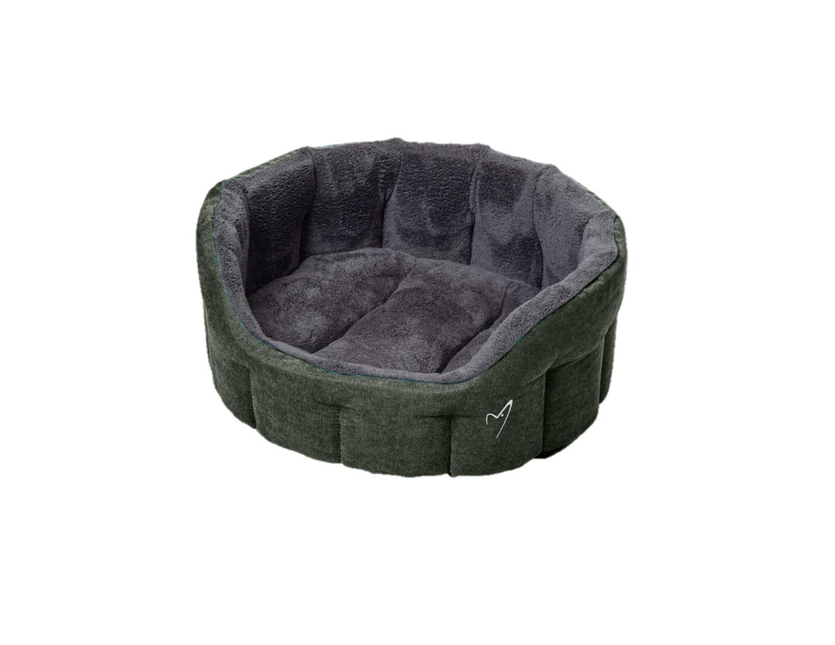 Gor Pets Camden Deluxe Bed Medium 66cm (26") Botanical Green