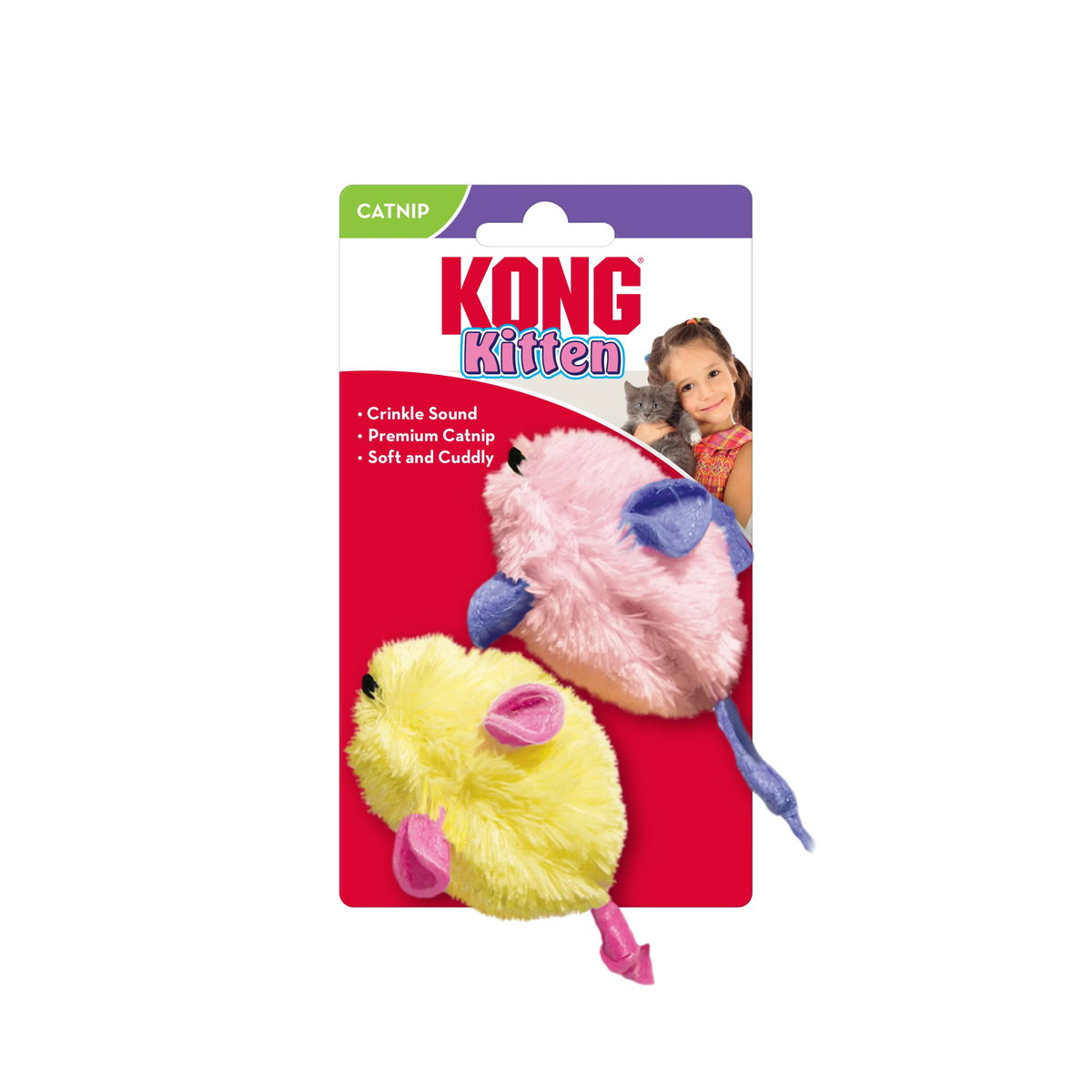 Kitten Mice 2-pk Assorted EU