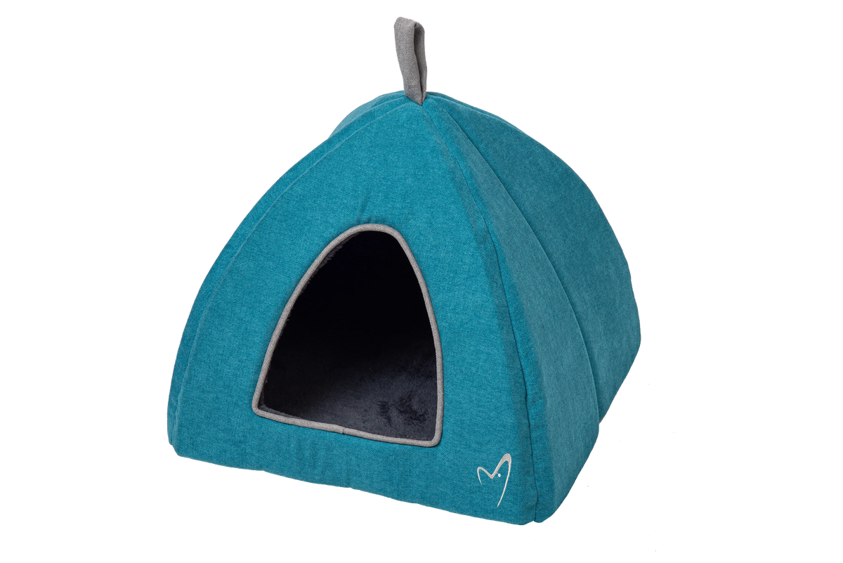 Camden Pyramid Bed (40x40x40cm) Winter Teal