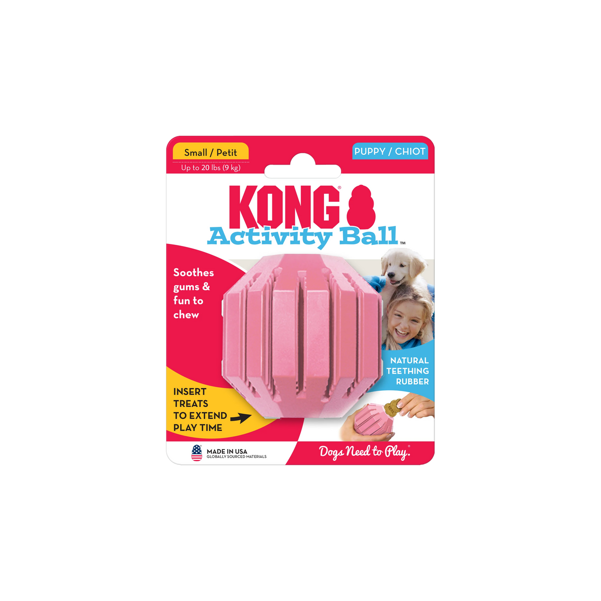KONG Puppy Activity Ball Sm EU