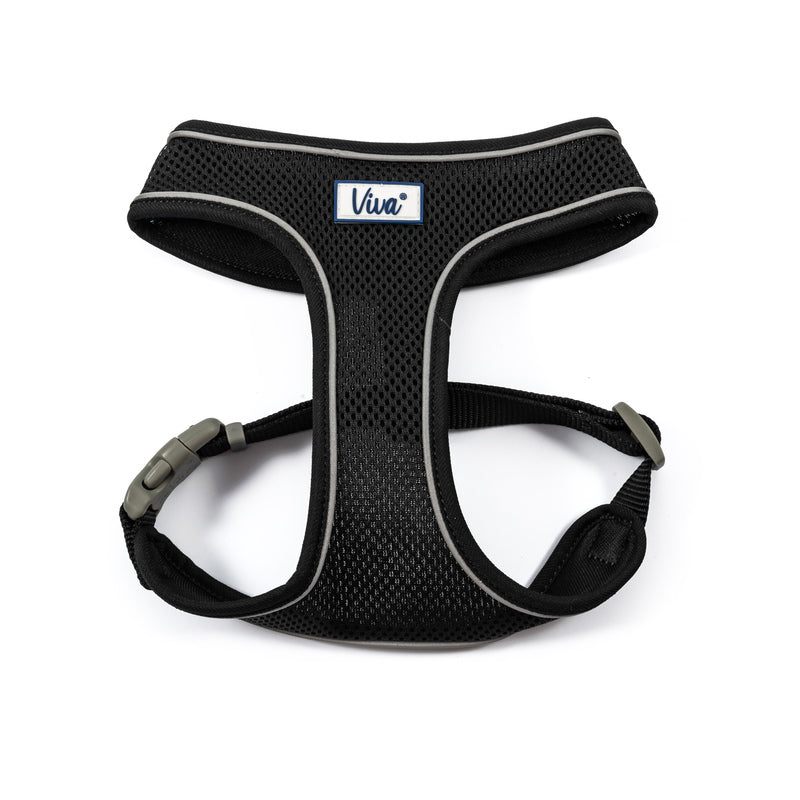 Ancol Viva Comfort Mesh Harness Black 24-45cm Small