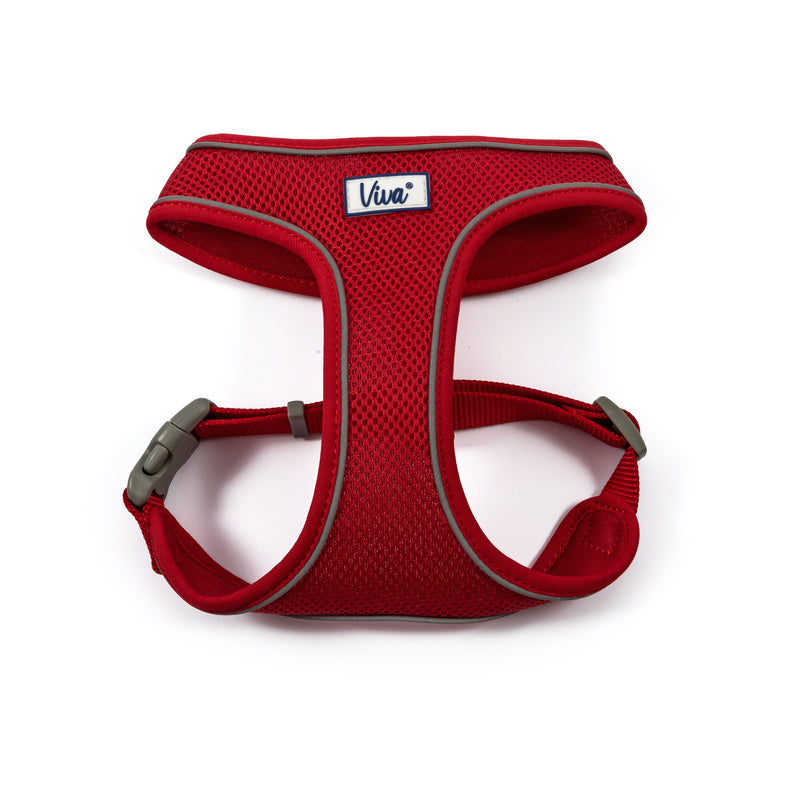 Ancol Viva Comfort Mesh Harness Red 34-45cm