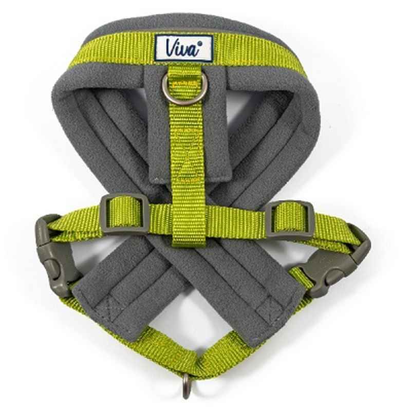 Ancol Viva Padded Dog Harness Lime 36-42cm