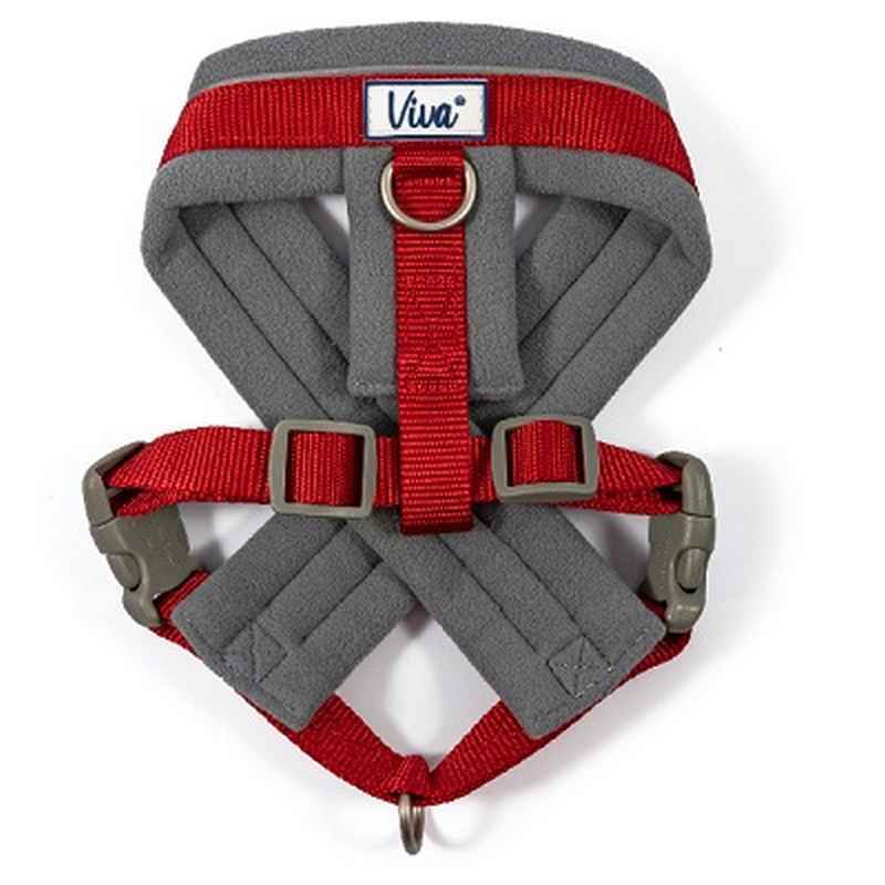 Ancol Viva Padded Dog Harness Red 41-53cm