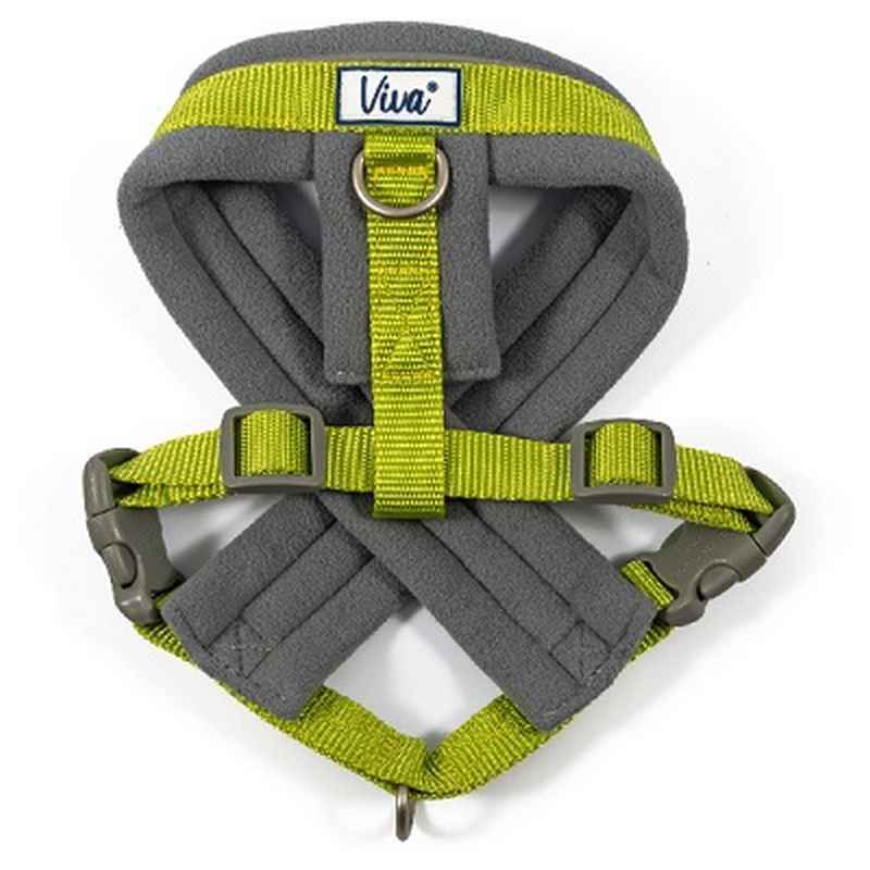 Ancol Viva Padded Dog Harness Lime 41-53cm