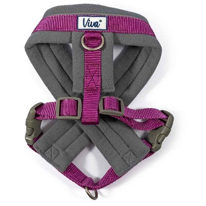 Ancol Viva Padded Dog Harness Purple 41-53cm