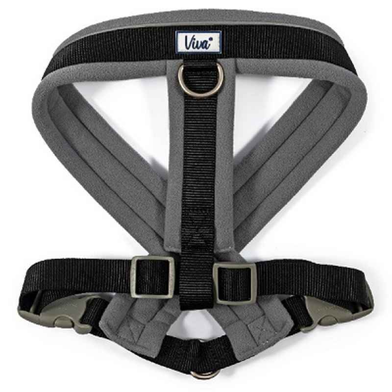 Ancol Viva Padded Dog Harness Black 52-71cm