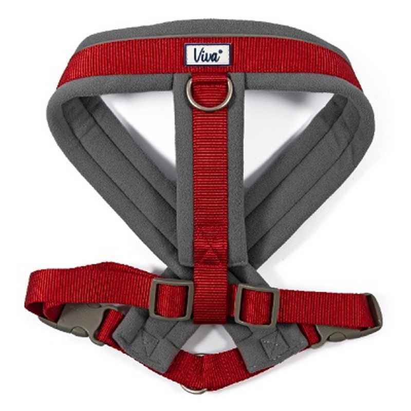 Ancol Viva Padded Dog Harness Red 52-71cm