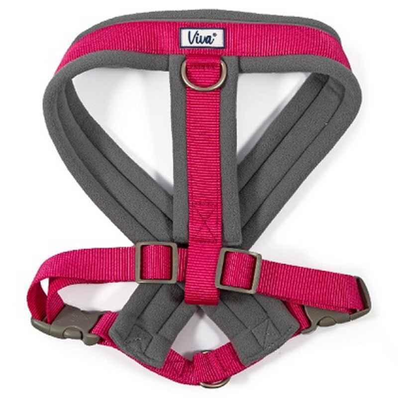 Ancol Viva Padded Dog Harness Pink 52-71cm