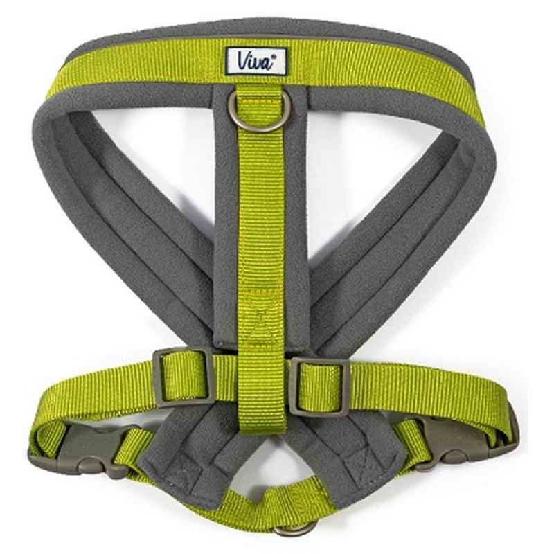 Ancol Viva Padded Dog Harness Lime 52-71cm
