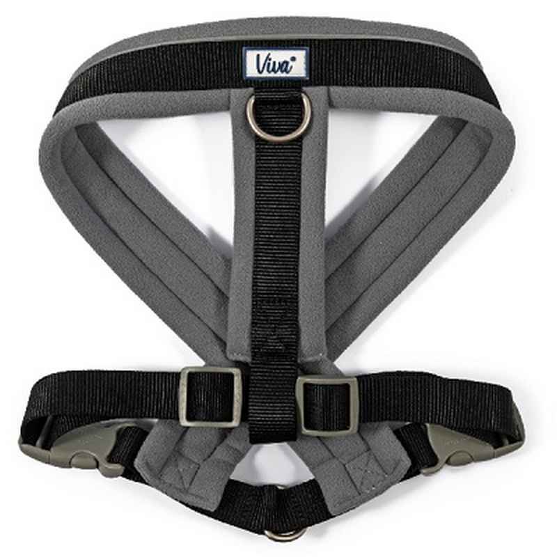 Ancol Viva Padded Dog Harness Black 70-98cm