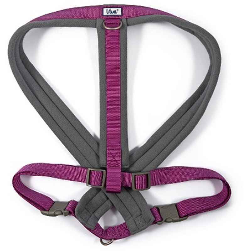 Ancol Viva Padded Dog Harness Purple 70-98cm