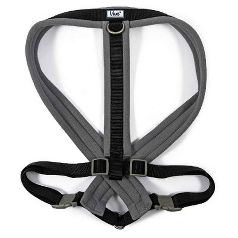 Ancol Viva Padded Dog Harness Black 97-130cm