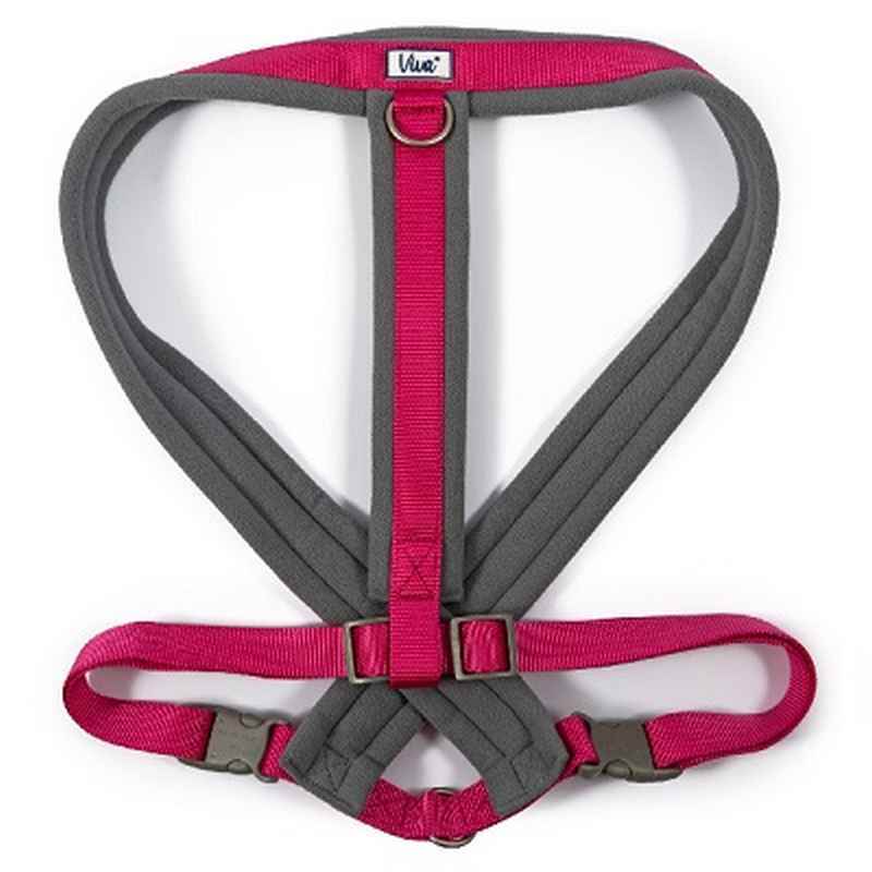 Ancol Viva Padded Dog Harness Pink 97-130cm