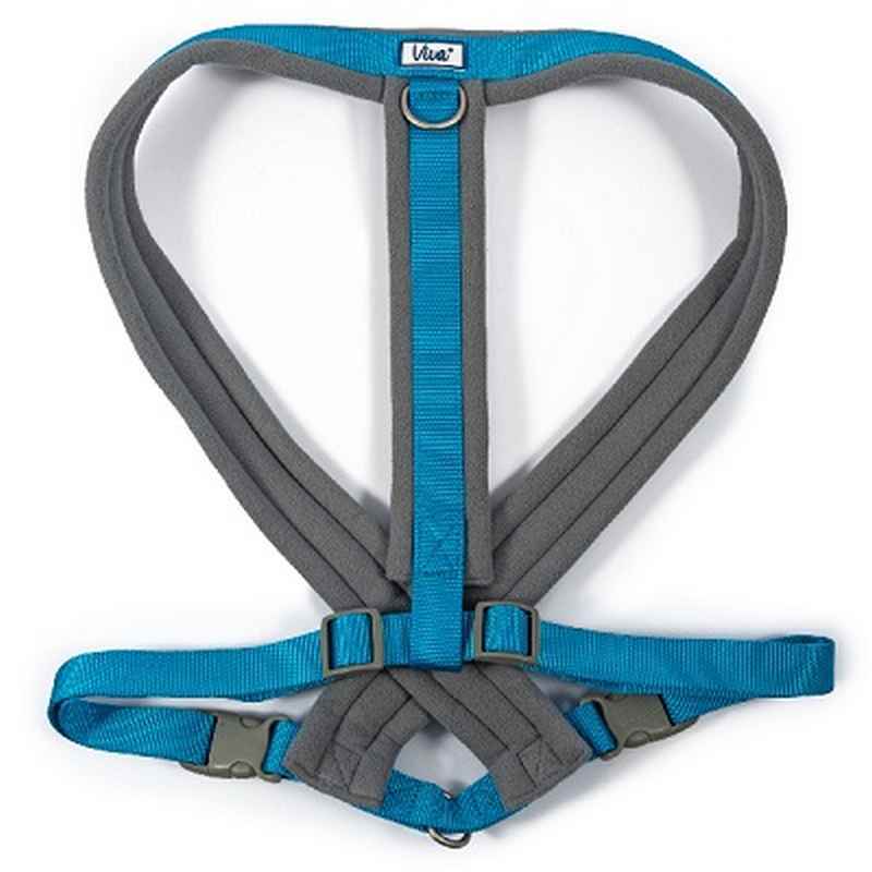 Ancol Viva Padded Dog Harness Blue 97-130cm