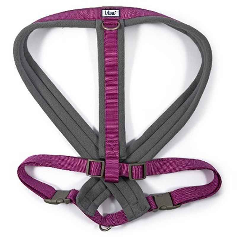 Ancol Viva Padded Dog Harness Purple 97-130cm