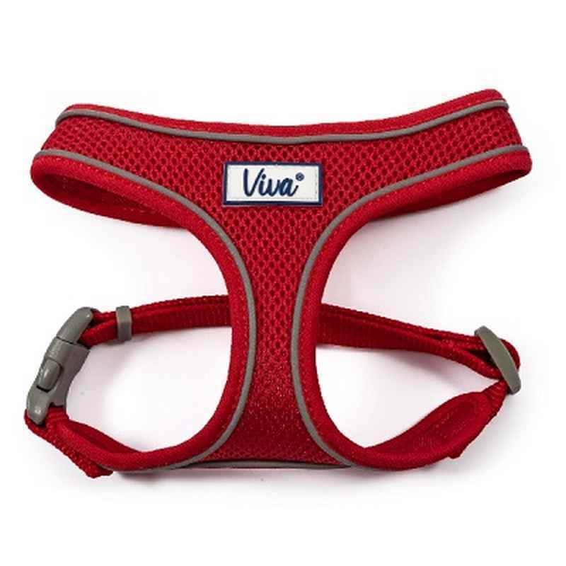 Ancol Viva Comfort Mesh Dog Harness Red 28-40cm