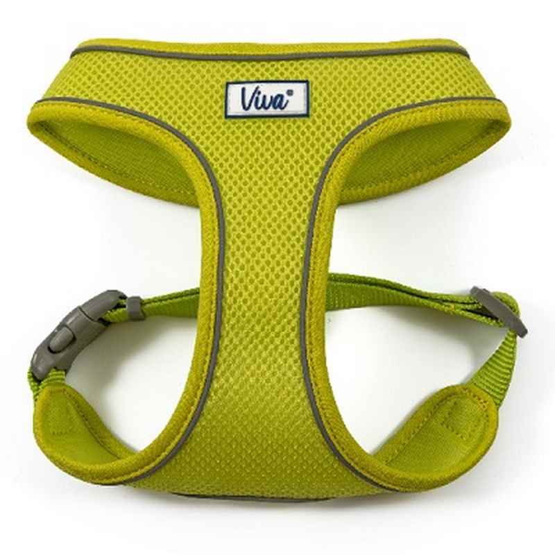 Ancol Viva Comfort Mesh Dog Harness Lime 28-40cm