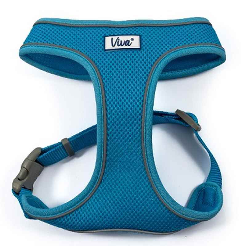 Ancol Viva Comfort Mesh Dog Harness Blue 34-45cm