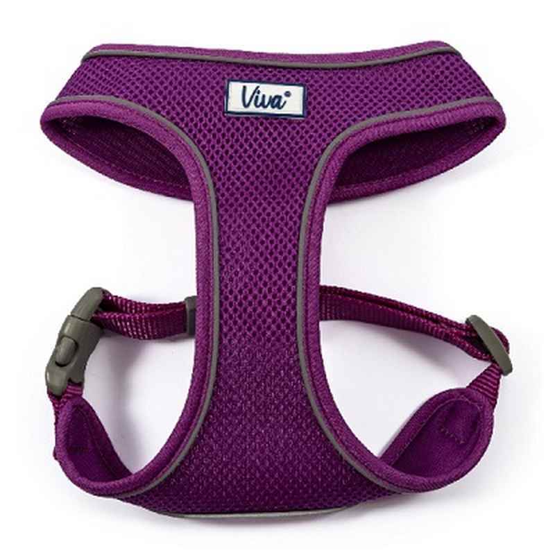Ancol Viva Comfort Mesh Dog Harness Purple 44-57cm