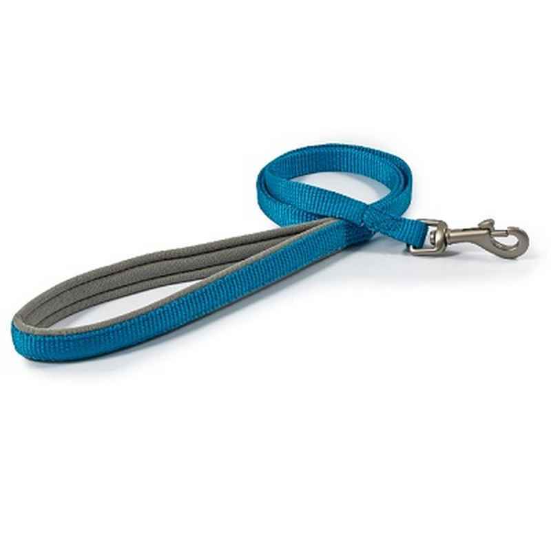 Ancol Viva Padded Snap Lead Blue 12mm x 1m