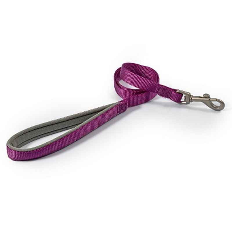 Ancol Viva Padded Snap Lead Purple 12mm x 1m