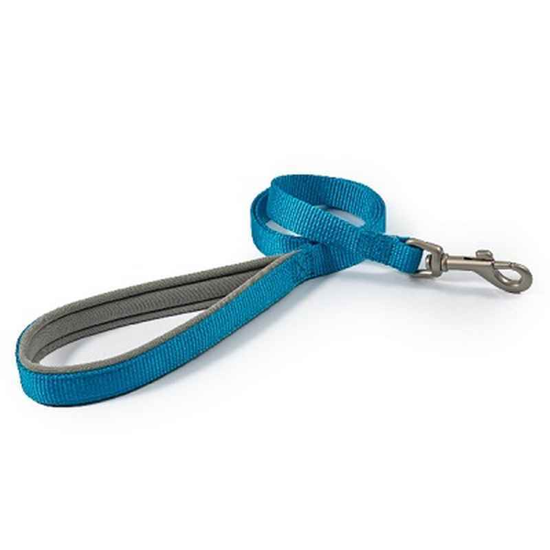 Ancol Viva Padded Snap Lead Blue 19mm x 1m