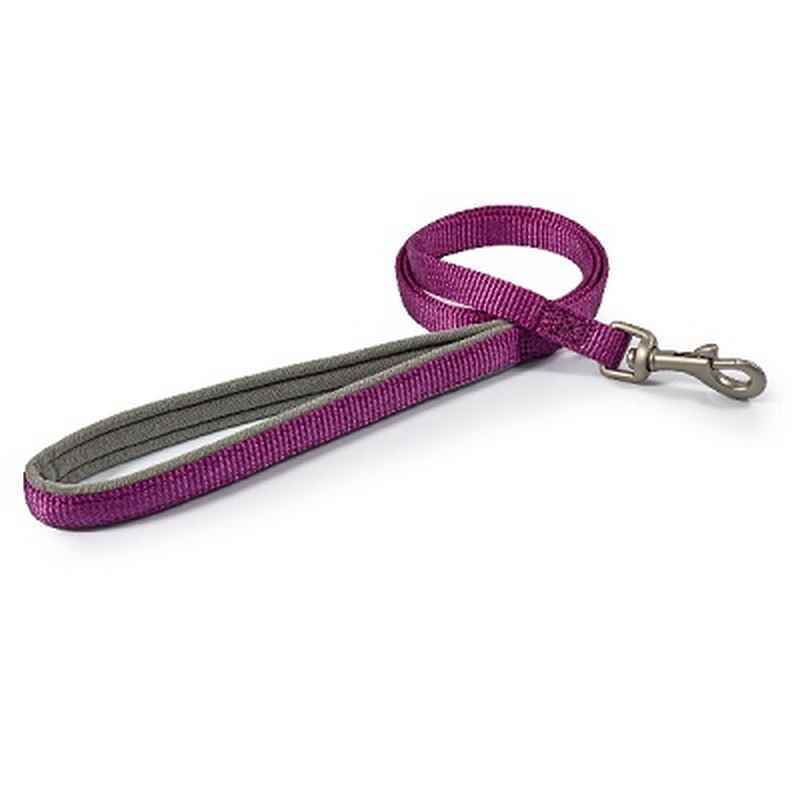 Ancol Viva Pad Snap Lead Prpl 19mm 1 m