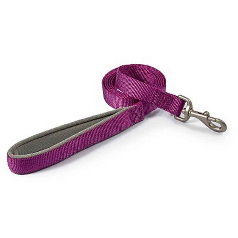 Ancol Viva Pad Snap Lead Prpl 25mm 1 m