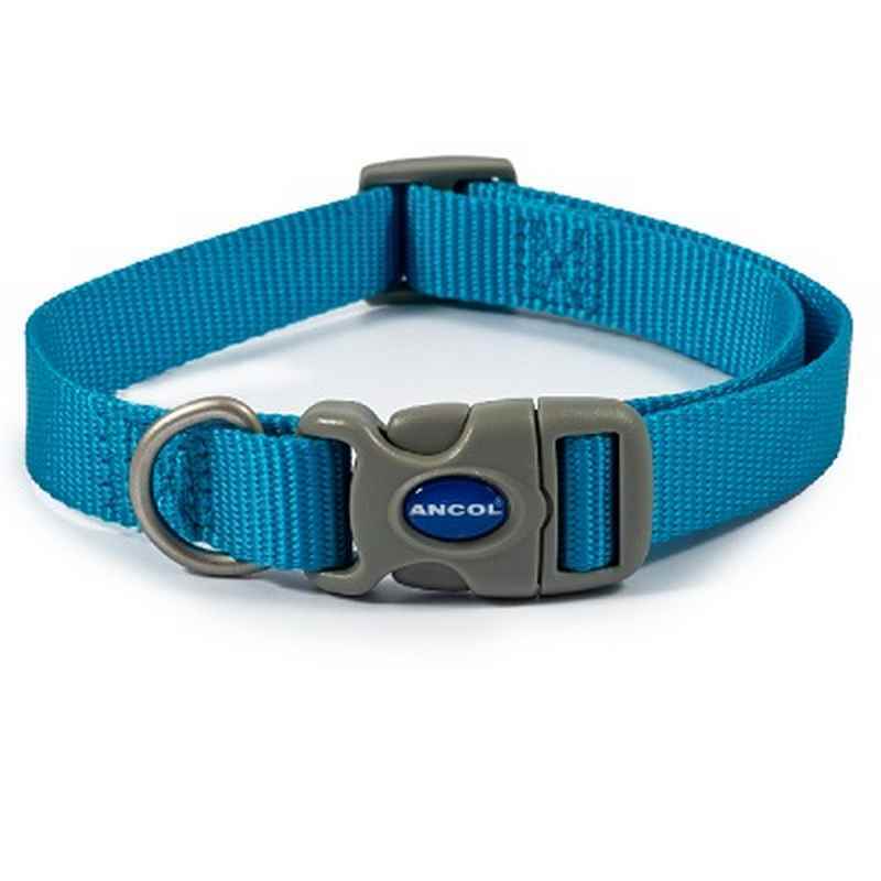 Ancol Viva Adjustable Quick Fit Collar Blue 30-50cm