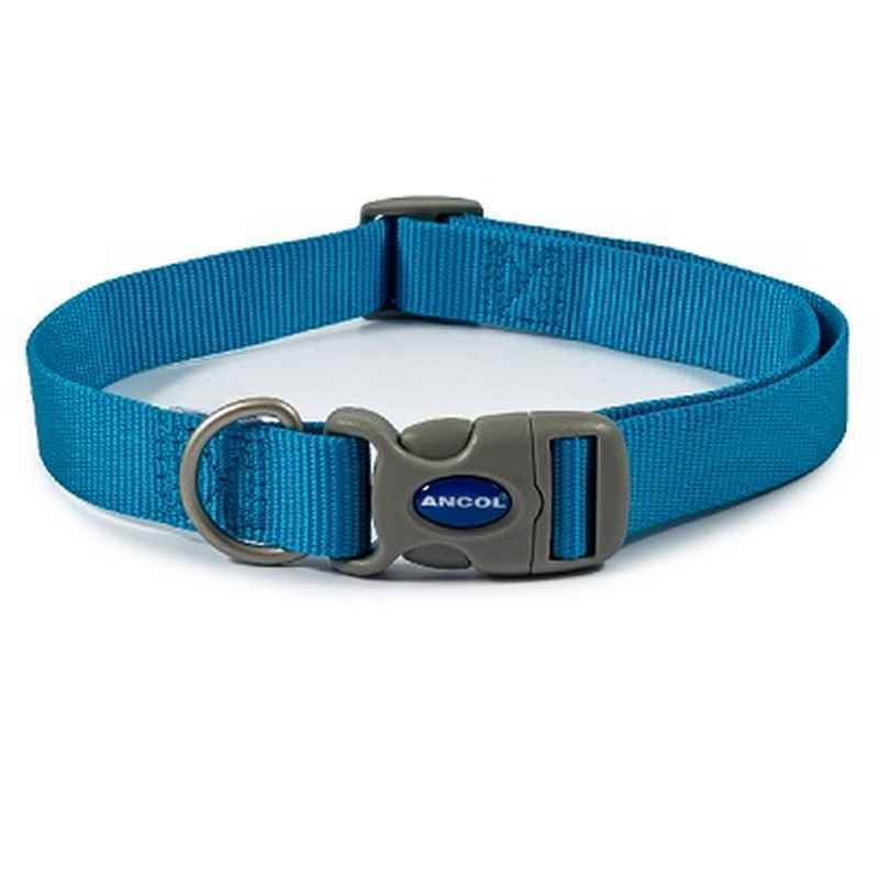 Ancol Viva Adjustable Quick Fit Collar Blue 45-70cm
