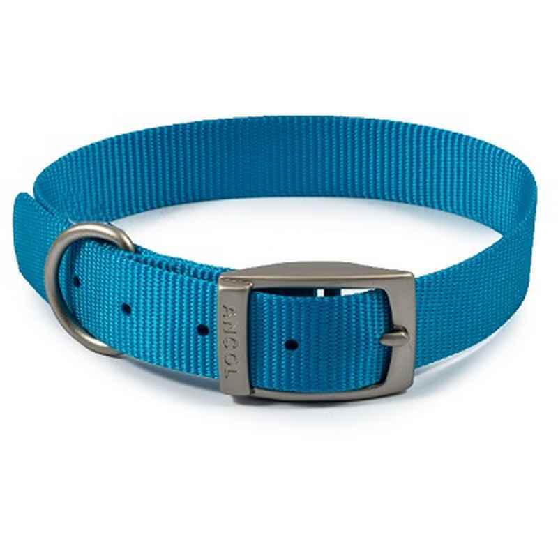 Ancol Viva Buckle Collar Blue 28-36cm