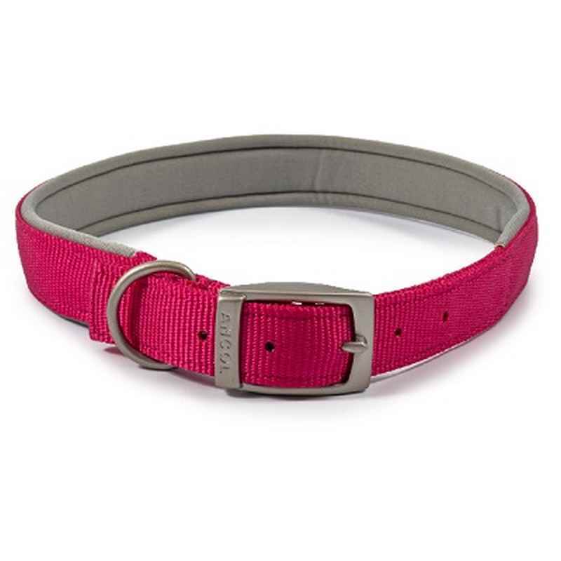 Ancol Viva Padded Buckle Collar Pink 55-63cm
