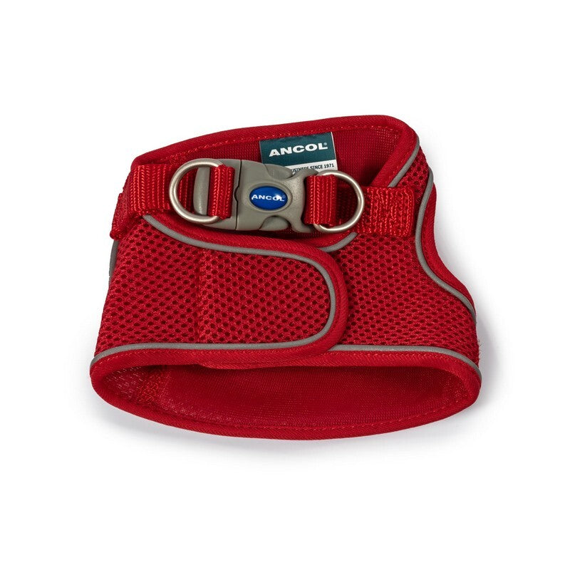 Ancol Viva Step In Harness Red 35-42cm