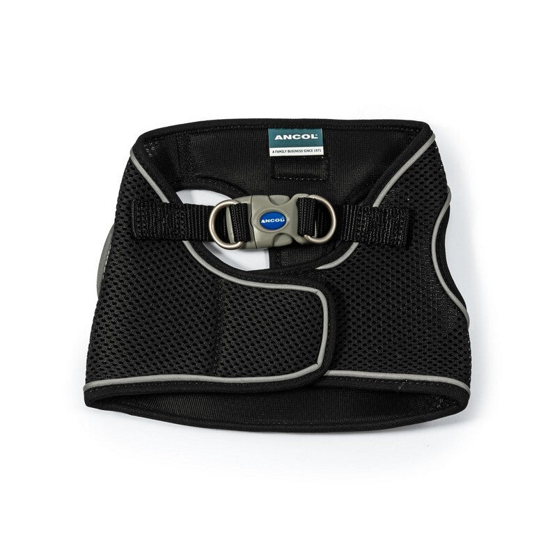 Ancol Viva Step In Harness Black 41-47cm
