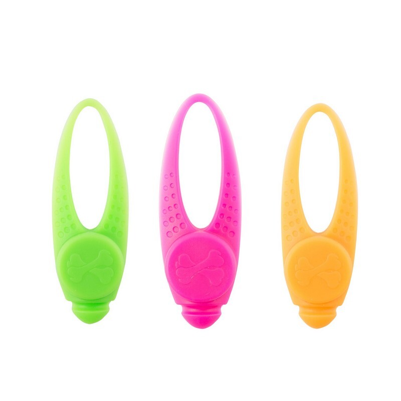 Ancol Night Safety Soft Blinker Orange x 6