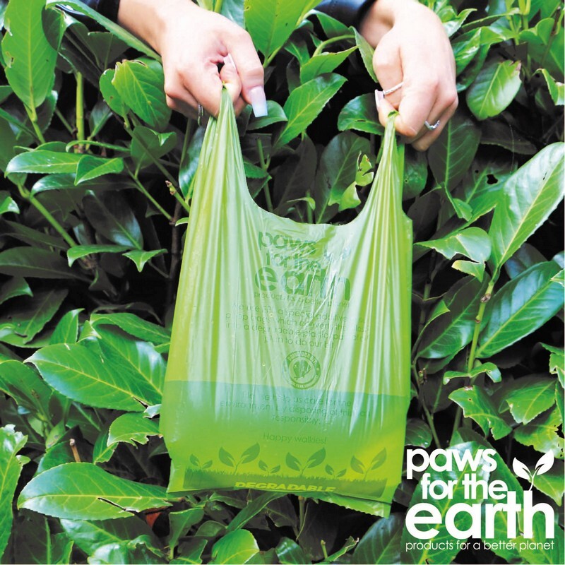 Ancol Paws for the Earth Plastic Free Poo Bags 96 bags x 6