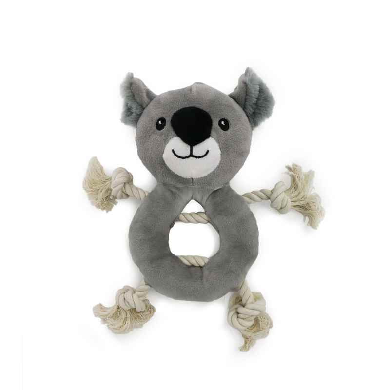 Ancol Ropey Koala, Monkey & Panda Made From x 3
