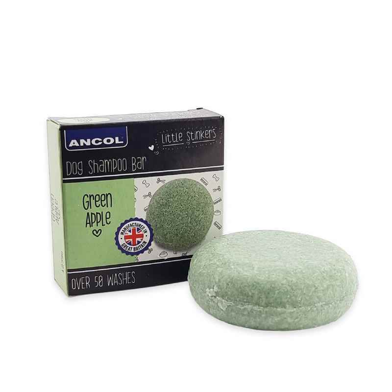 Ancol Little Stinker Dog Shampoo Bar Green Apple 6 x 50g