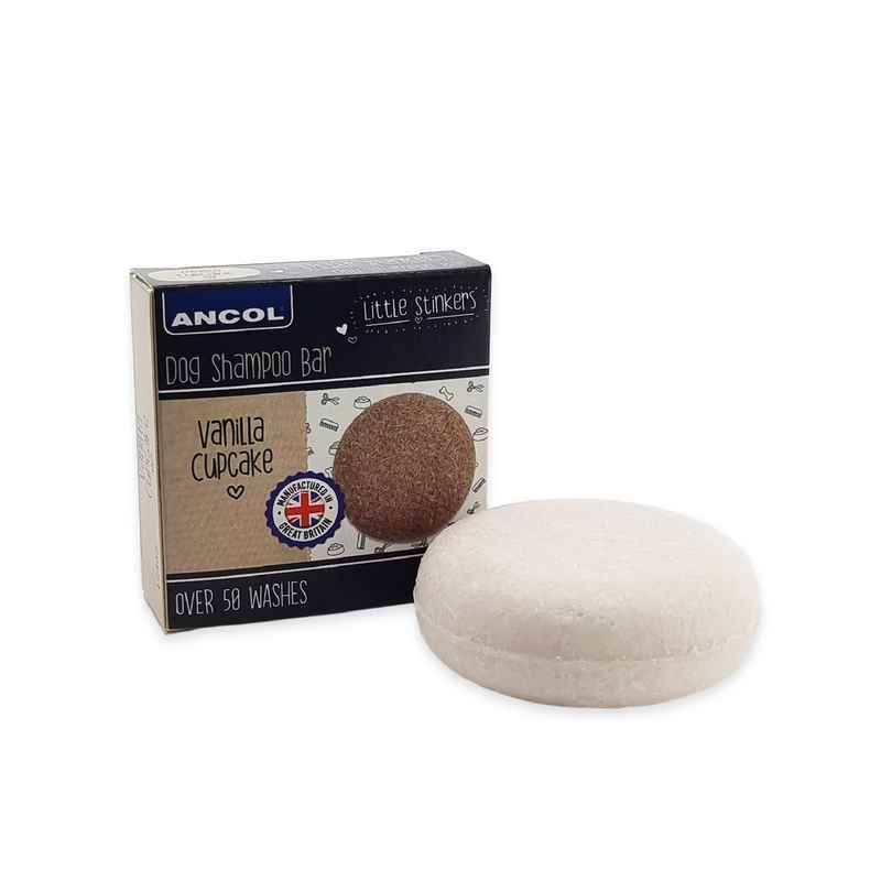 Ancol Little Stinker Dog Shampoo Bar Vanilla Cupcake 6 x 50g