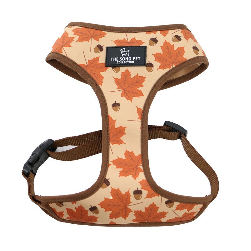Ancol Soho Reversible Maple Leaf/Woodland Harness Medium