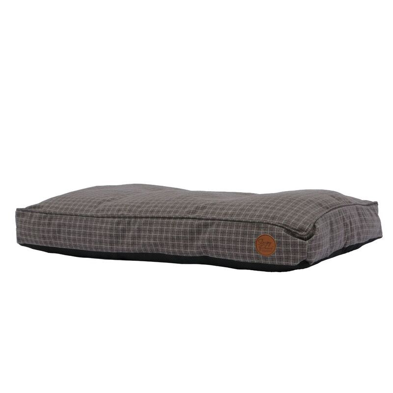 Ancol Sleepy Paws Classic Grey Check Large Mattress 100cm x 70cm