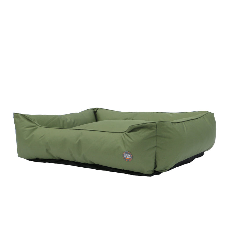 Ancol Sleepy Paws Oxford Green Square Bed Large 78cm x 90cm
