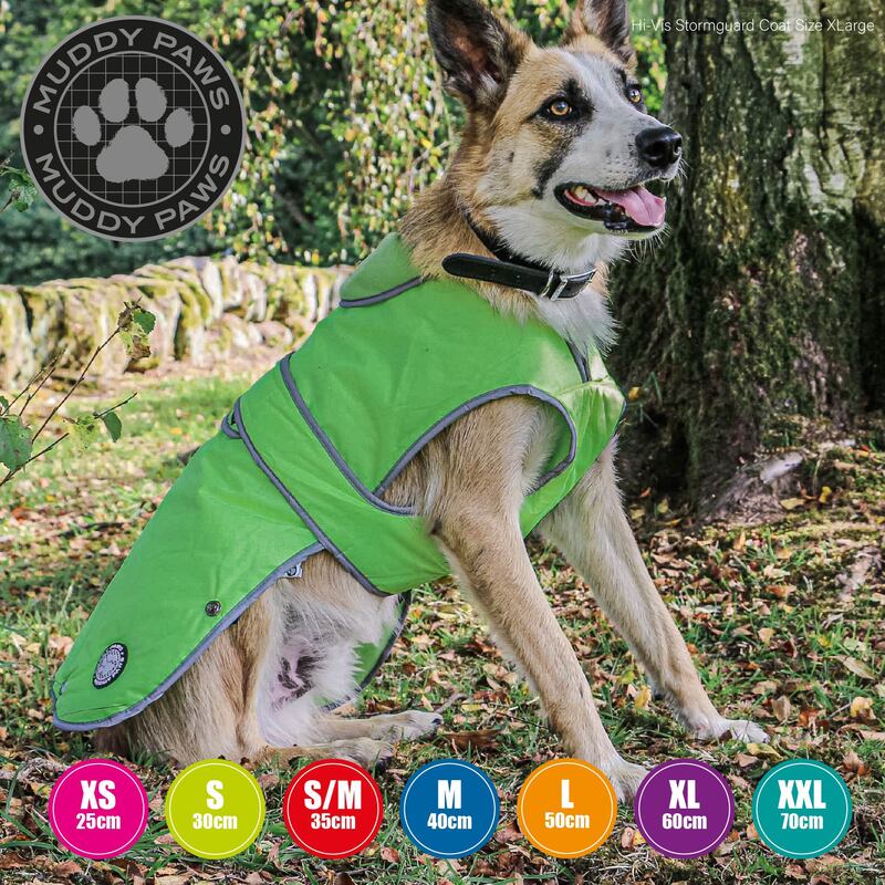 Ancol Stormguard Hi-Vis Coat XX Large 70cm